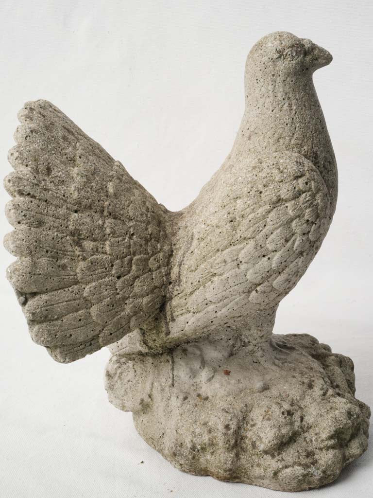 Naturalistic rocky plinth figure  