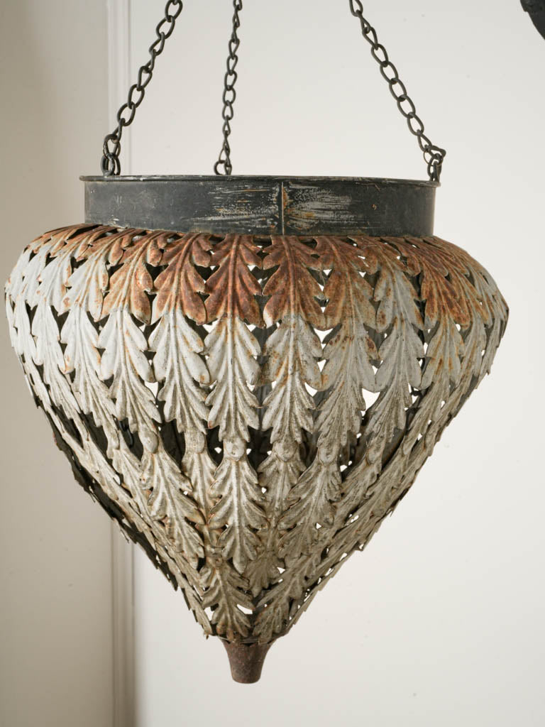 Intricate scrollwork wall-mounted light  