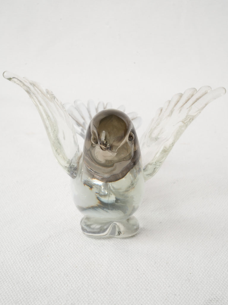 Artisan crafted Murano dove sculptures