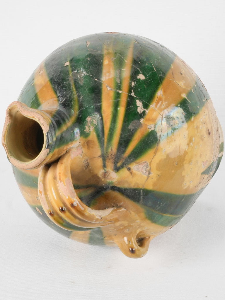 Historical French pottery collection piece