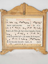 Precious antique Carta Gloria artwork
