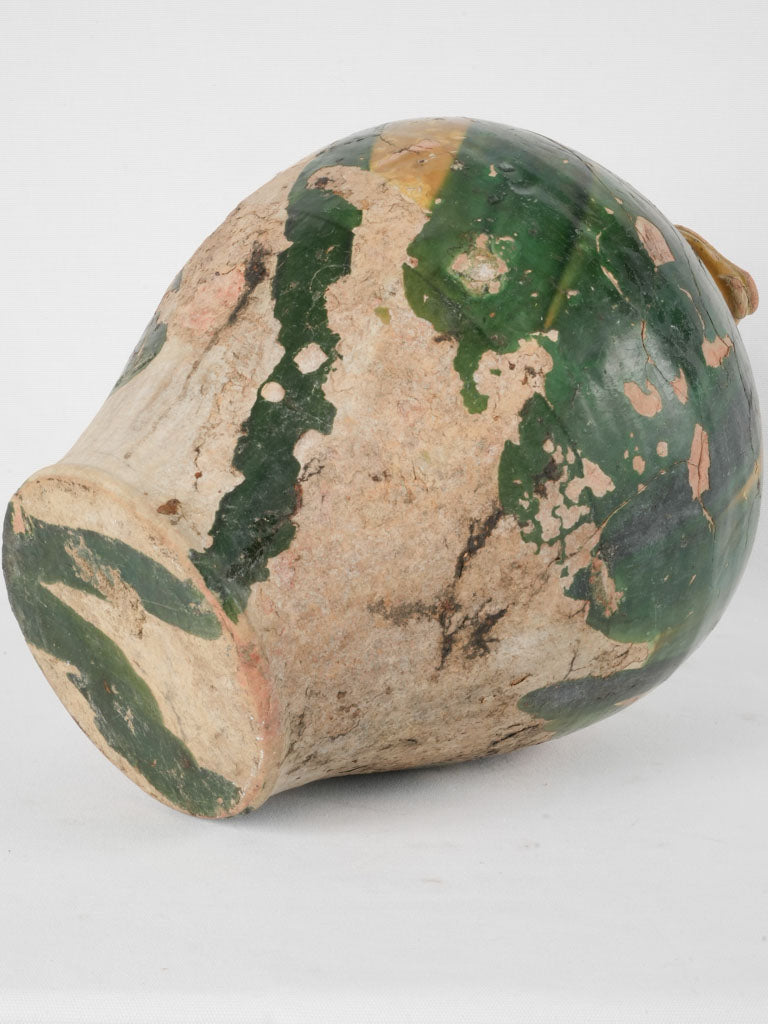 Exceptional glazed 18th-century pitcher