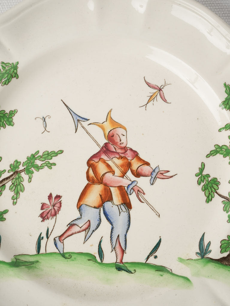 1930s  Laveno “Vecchio Milano” Small Plate by Guido Andloviz - 8¼"