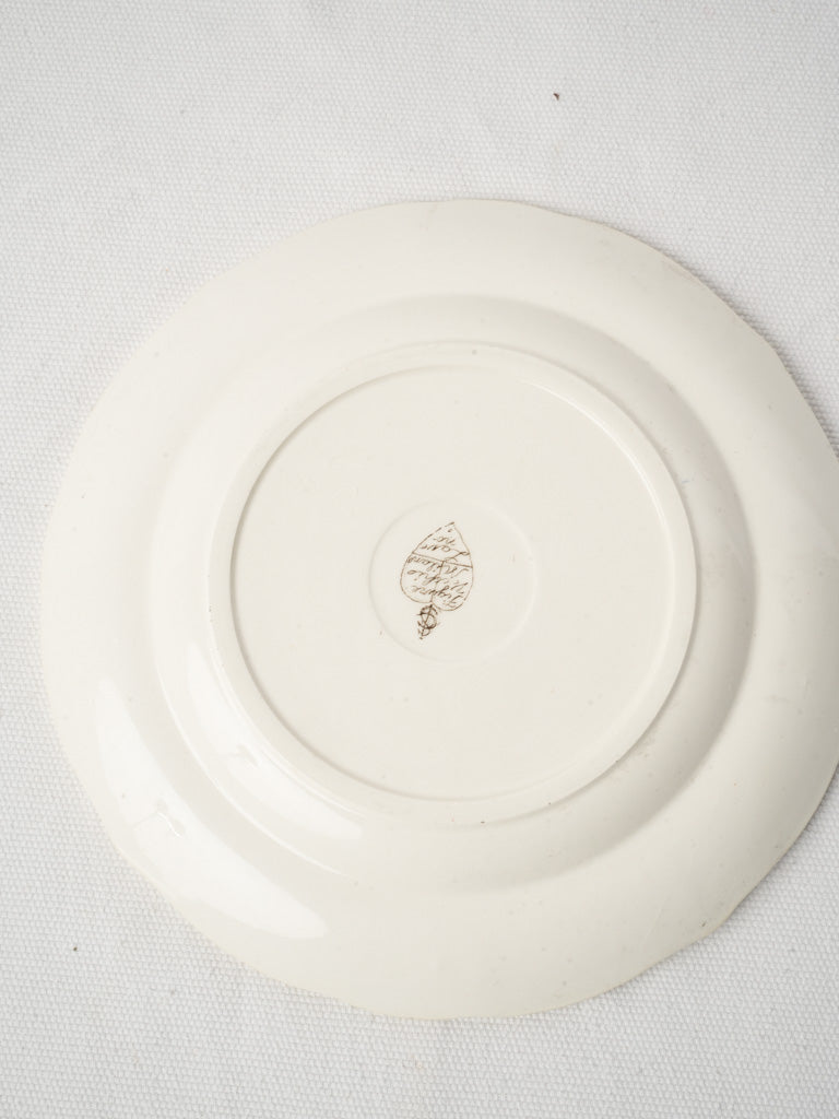 1930s  Laveno “Vecchio Milano” Small Plate by Guido Andloviz - 8¼"