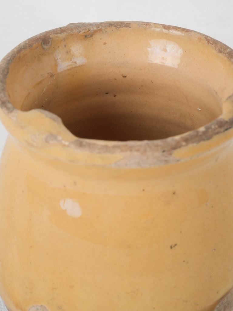 Aged, Traditional, South-Central French Clay Pot