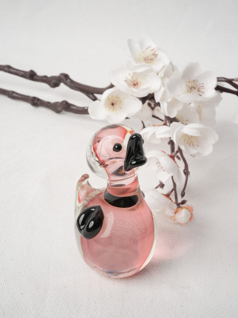 Elegant Murano glass bird collectible