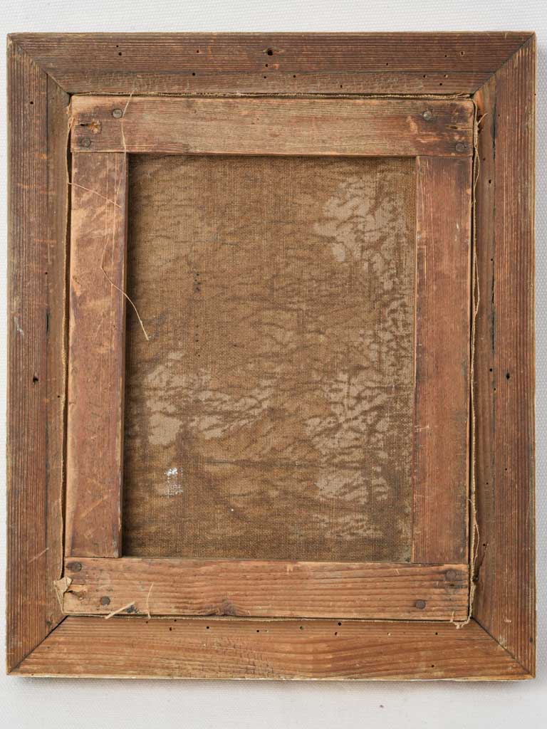 Whimsical storytelling framed piece  