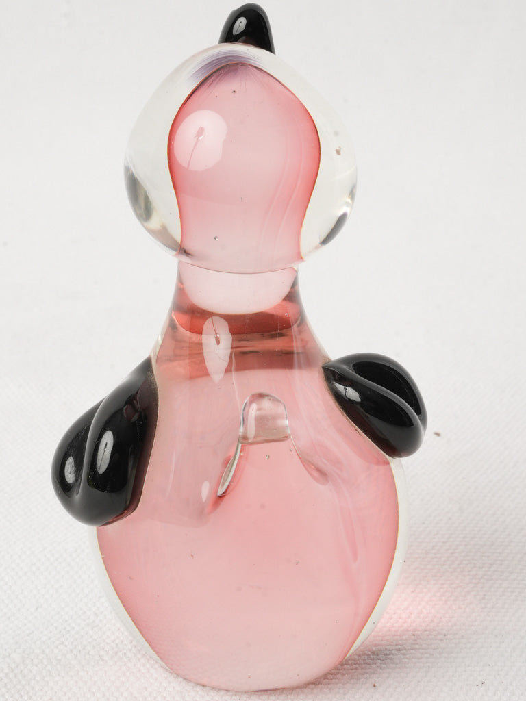 Delicate Murano sculpture with applied eyes