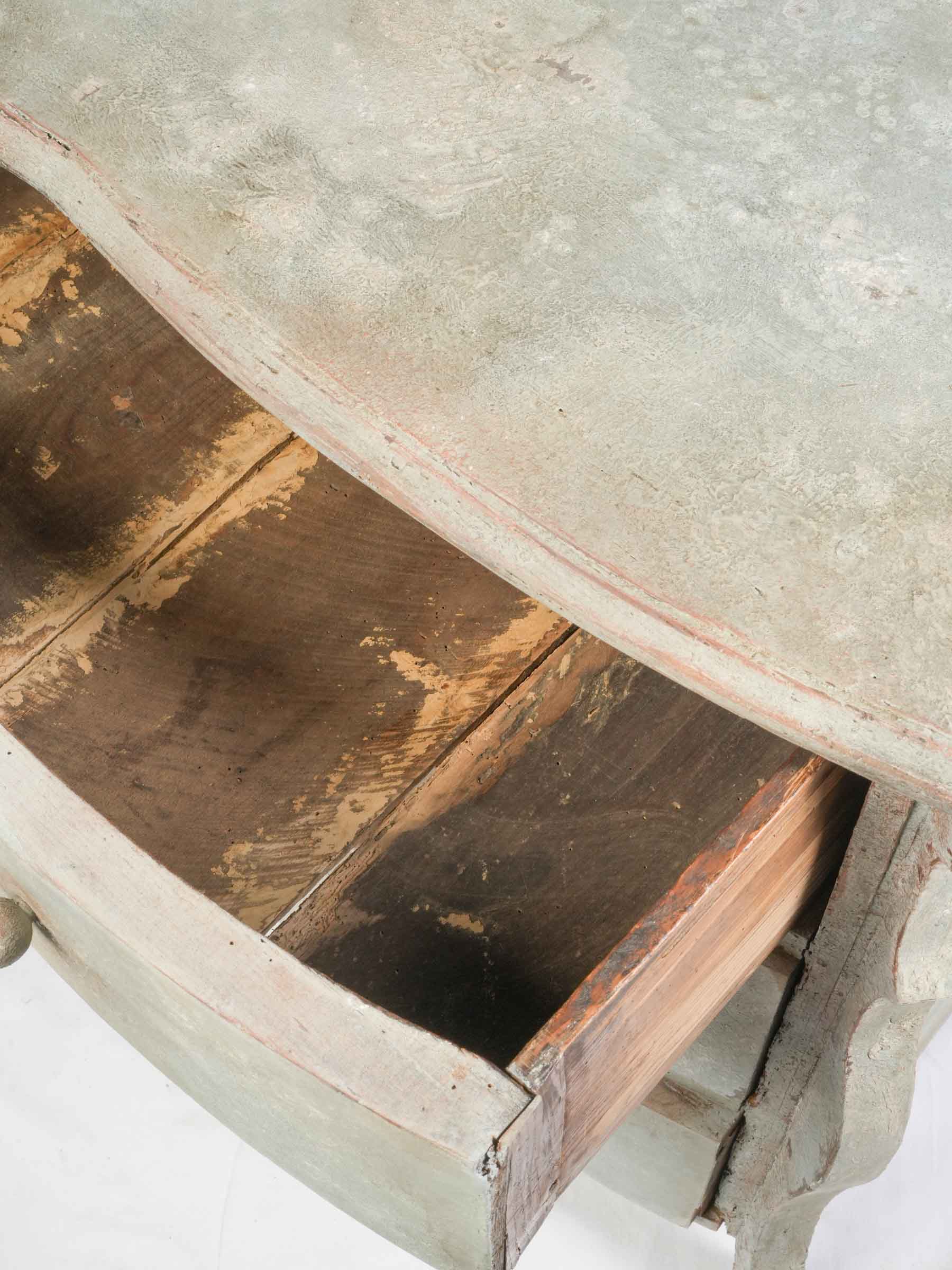 Atmospheric vintage three-drawer chest