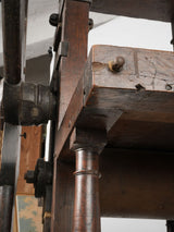 Antique French intaglio printing press