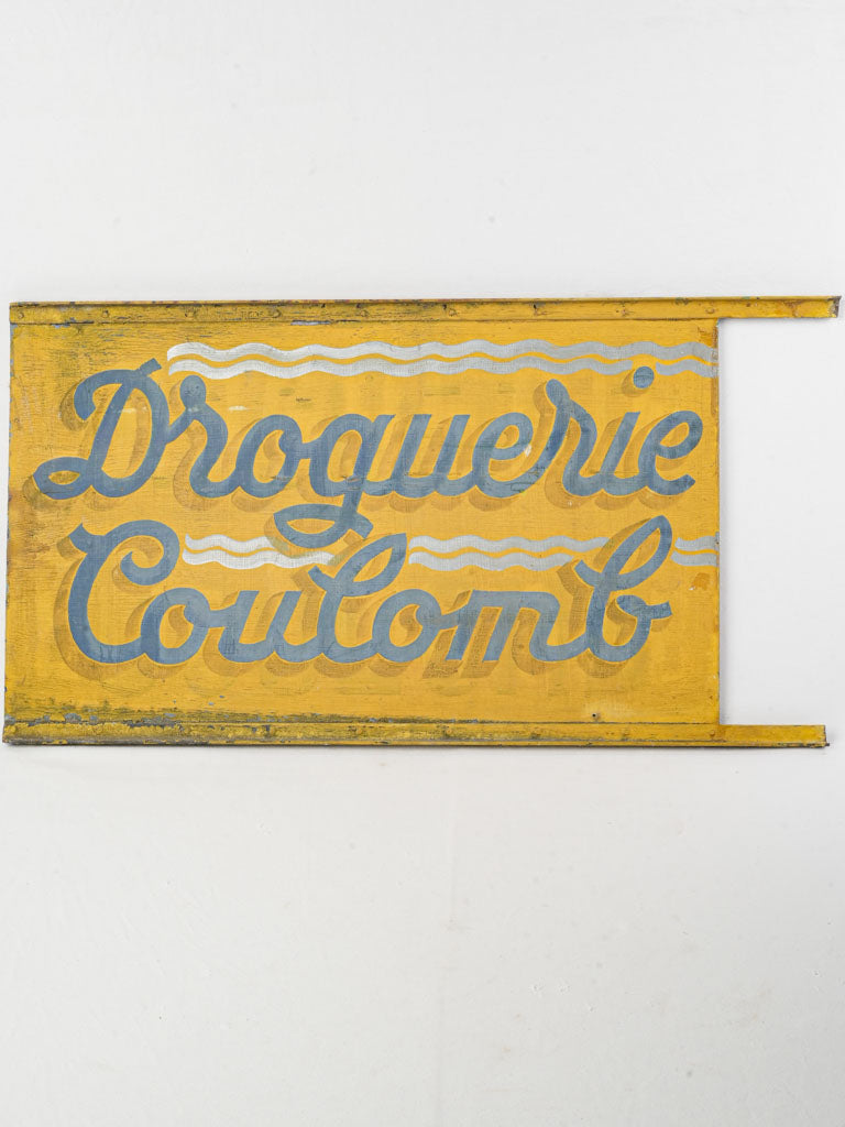 Rustic Hand-Painted Shop Sign