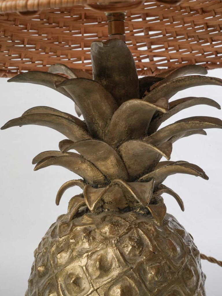 Solid brass base table light  