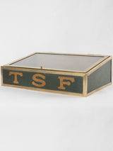 Wireless radio parts displays case - shop vitrine 21¾"