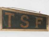 Wireless radio parts displays case - shop vitrine 21¾"