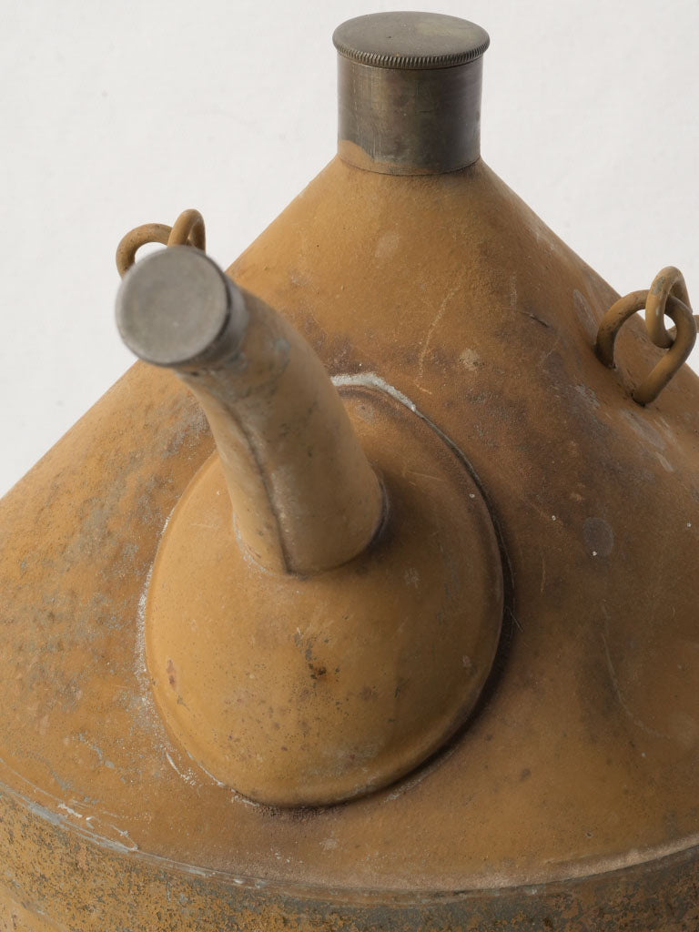 Provenanced conical-top oil can  