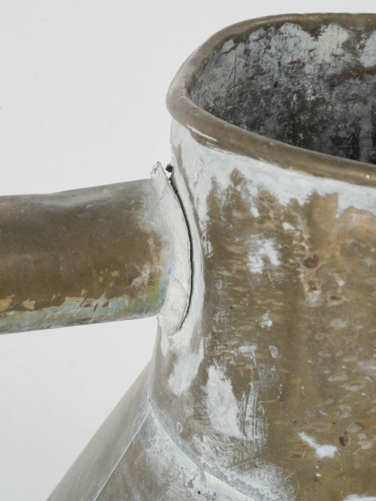 Aged Rhône Valley French watering can