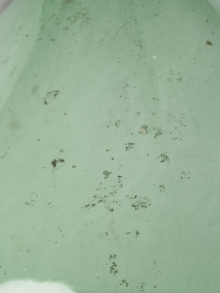 Collectible artisanal glass wine jug