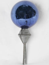 Large 19th century mercury glass Christmas tree topper 5"