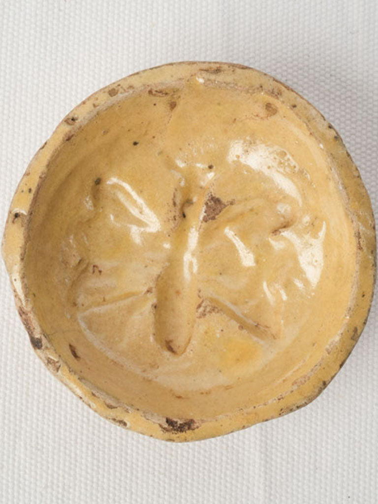 Petite antique Sicilian terracotta mold  