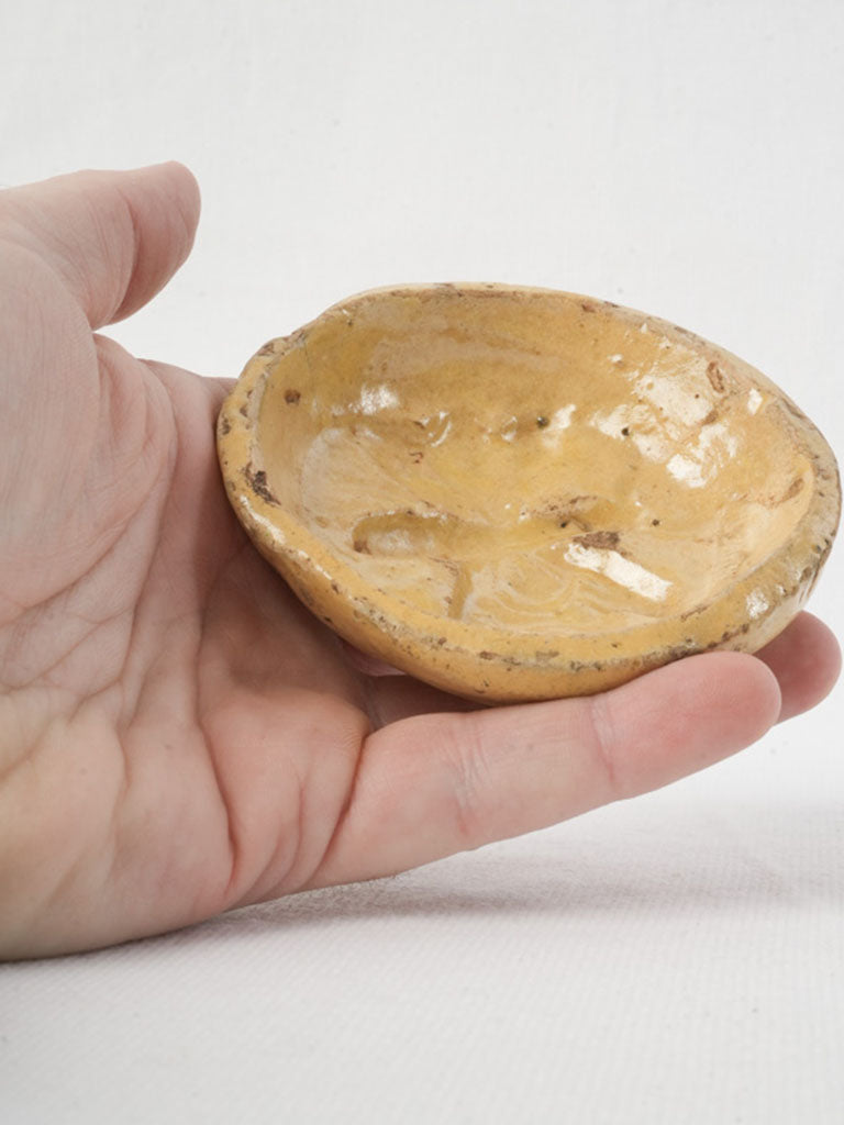 Vintage honey-glazed confection mold  