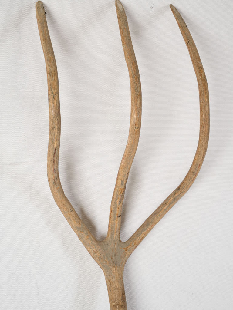 Aged traditional barn pitchfork