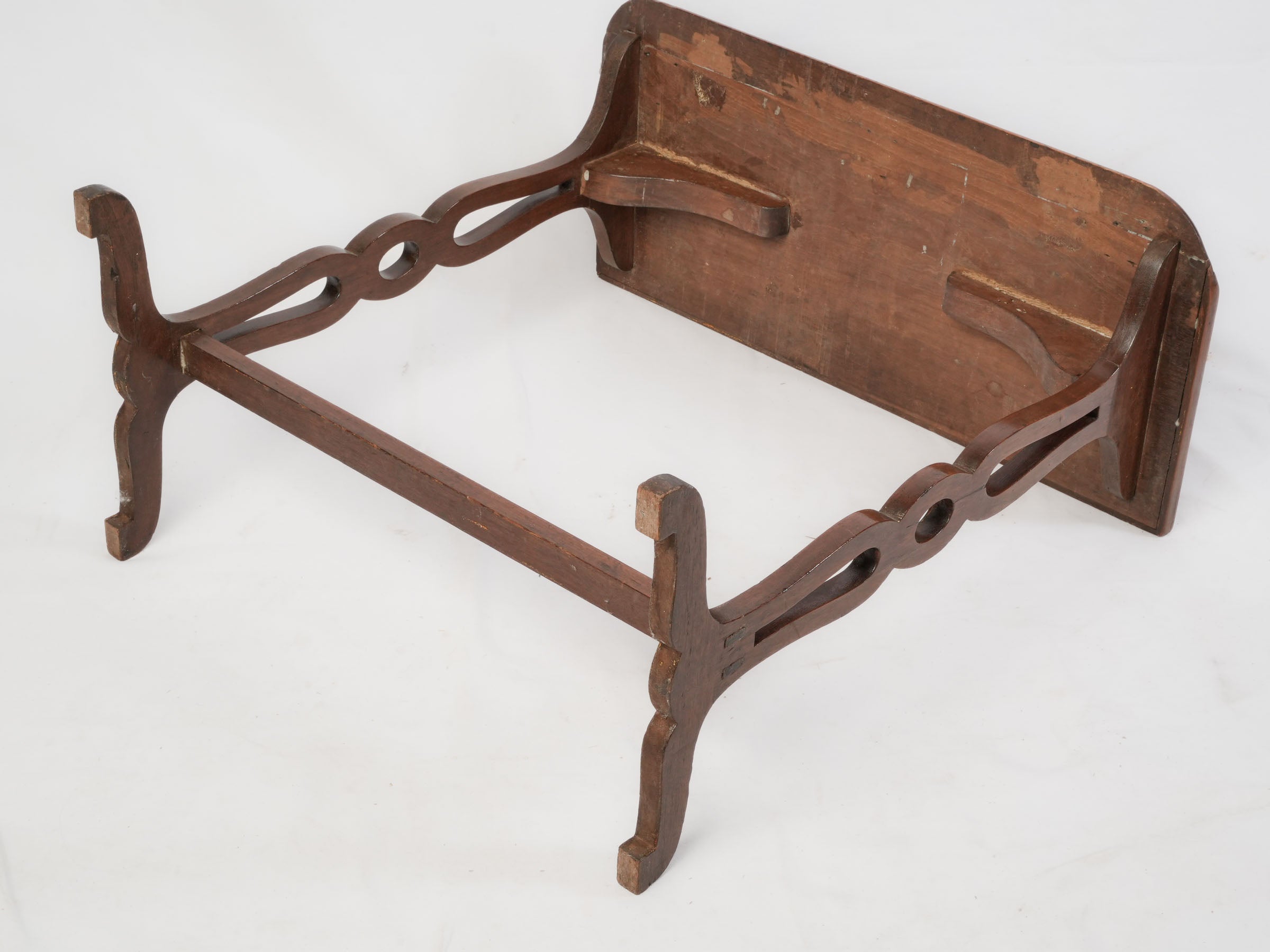 French Mahogany Table Volante in the Louis XVI Style, Late 19th Century - 27½"