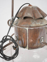 Vintage copper boat lantern 15¼"