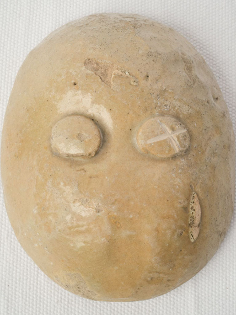 Chalky Buff Clay Dessert Mold