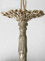 Palm leaf chandelier - early 20th century - 19" x 23¼"