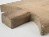 Elegant vintage beechwood cutting board