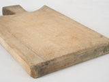 Antique curved beechwood charcuterie board