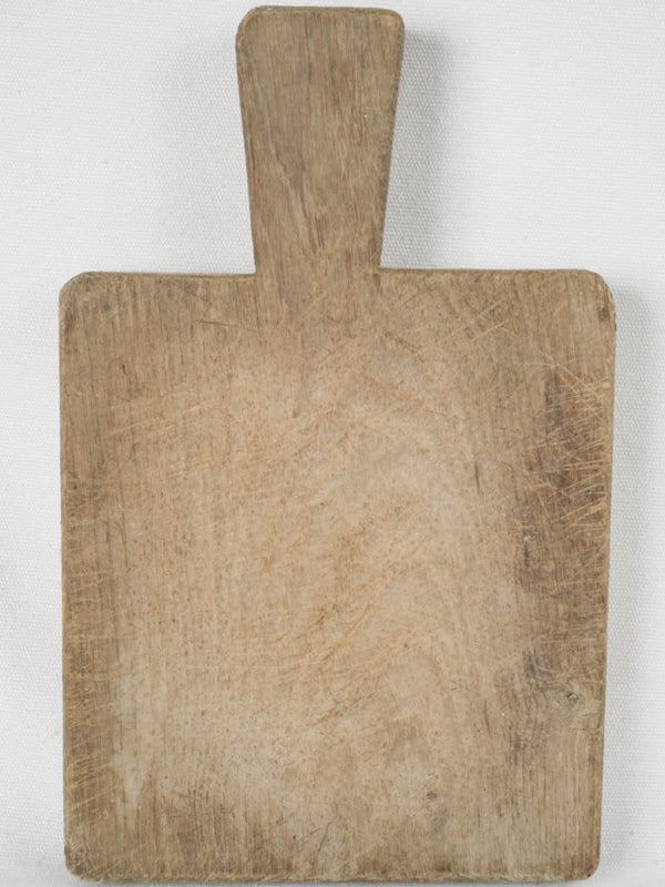 Antique French beechwood rectangular cutting board