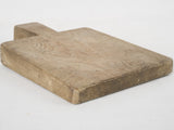 Charming beechwood wedge-shaped cooking board