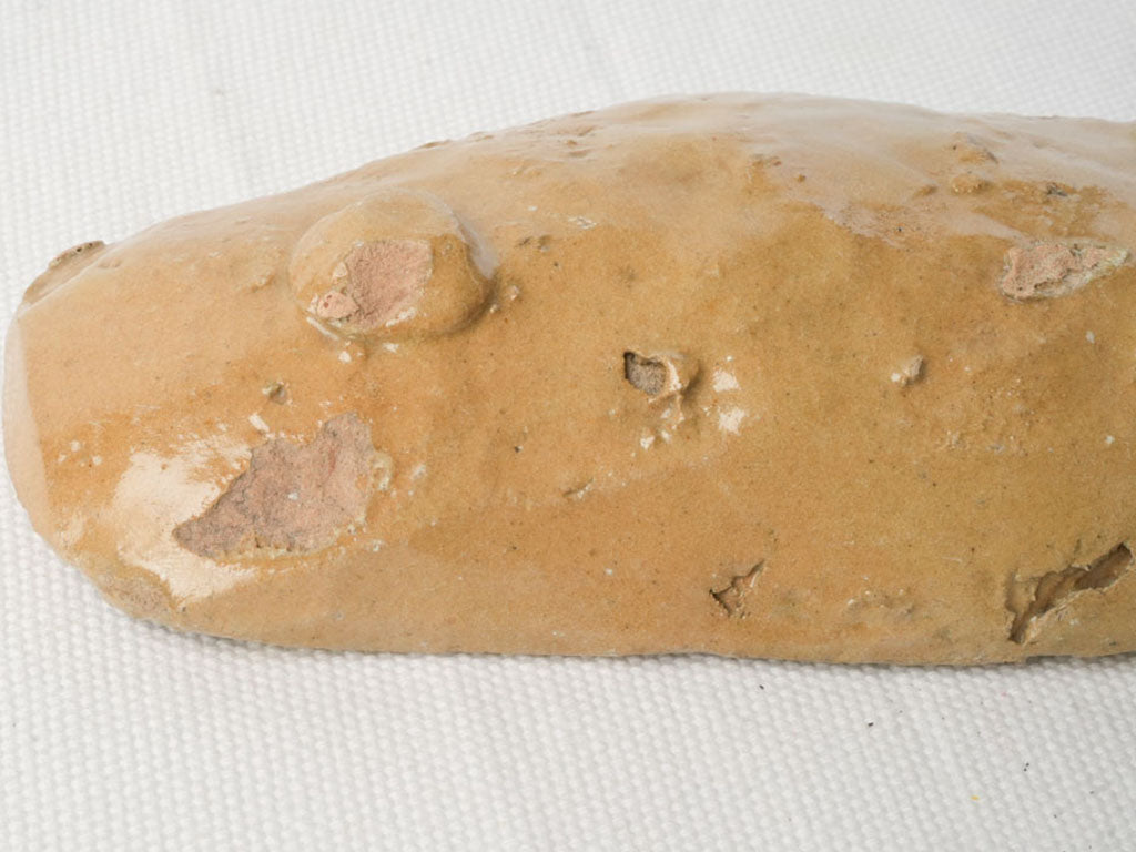 Ochre-toned Sicilian dessert mold