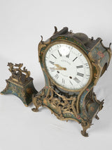 Artistic removable top Cartel clock
