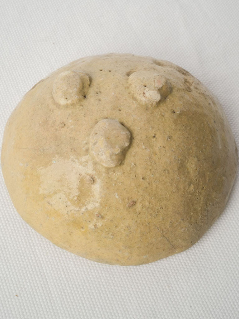 Traditional handmade Sicilian dessert mold