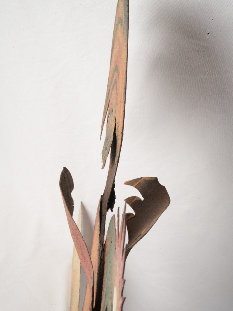 Patina-rich early 20th-century sign