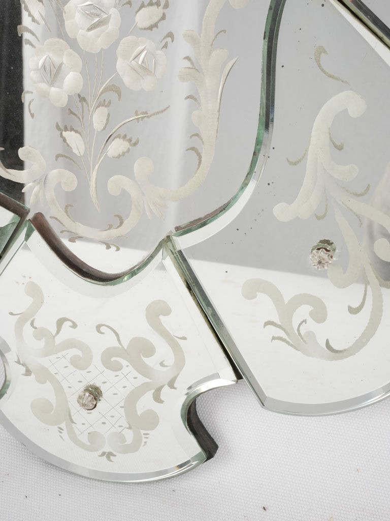 Venetian style mirror - small 25¼" x 15¾"