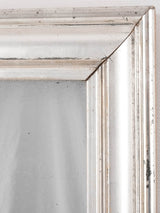 Rectangular French mirror w/ silver frame 23¾" x  17¾"
