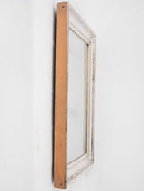 Rectangular French mirror w/ silver frame 23¾" x  17¾"