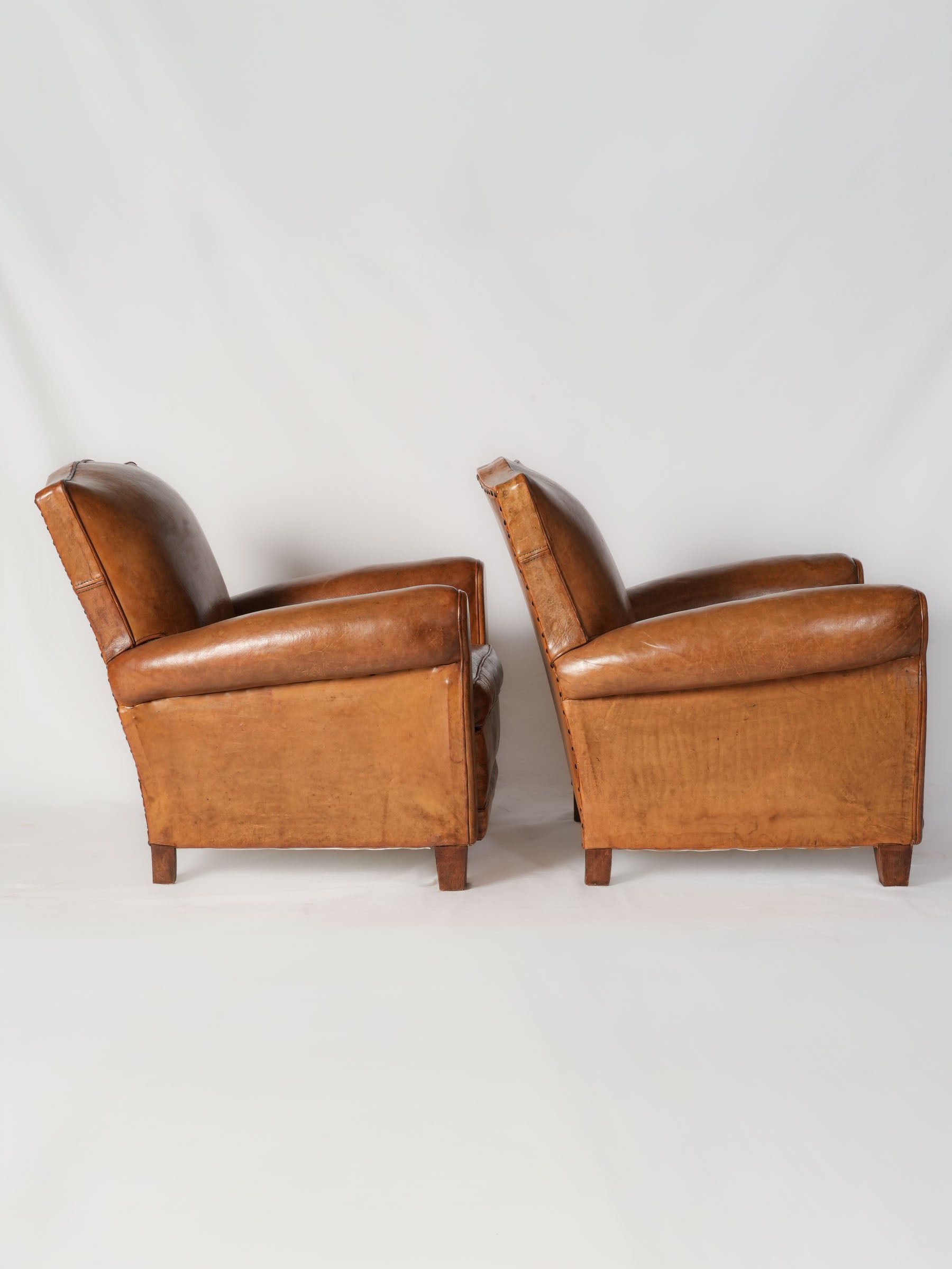 Classic moustache-back armchairs  
