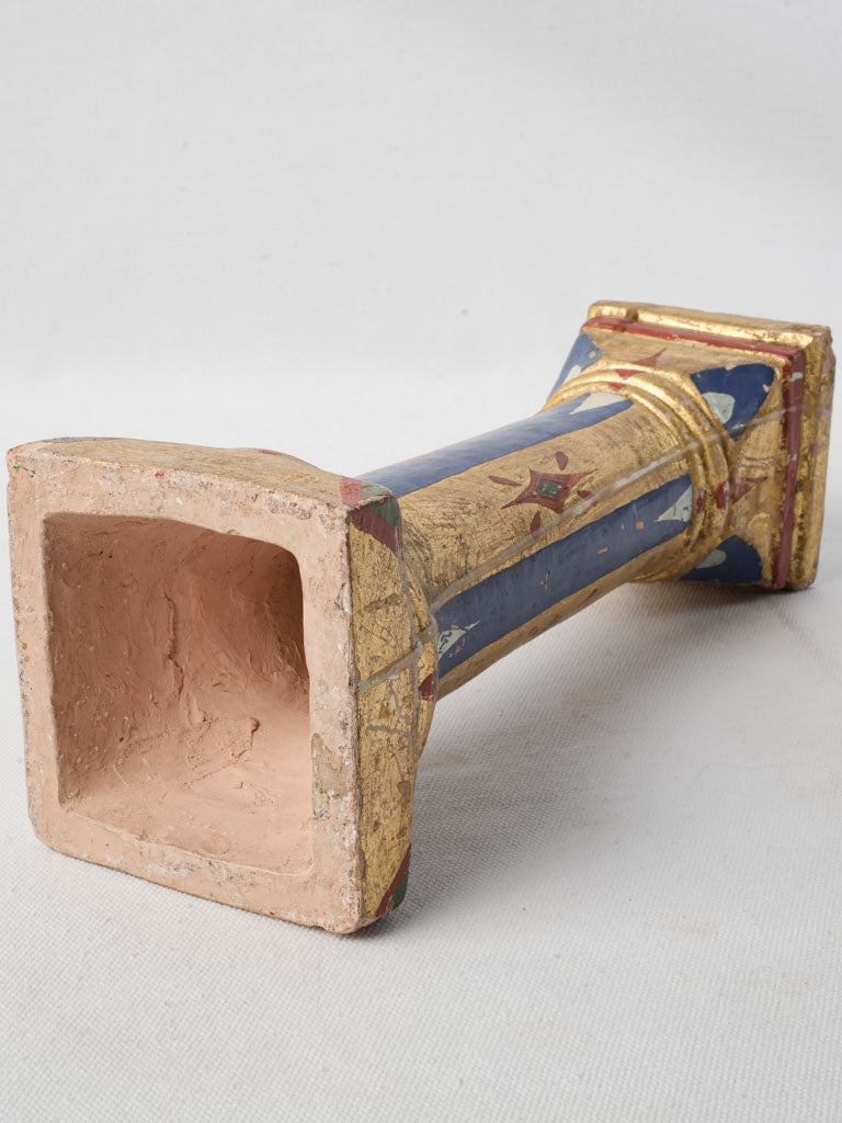 Bold colorful statement candlestick