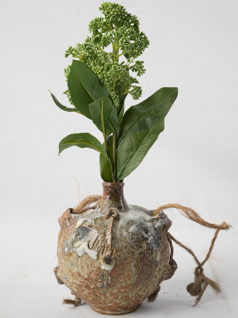 Rustic French pottery jug