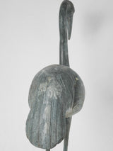 Verdigris patina vintage bronze sculpture