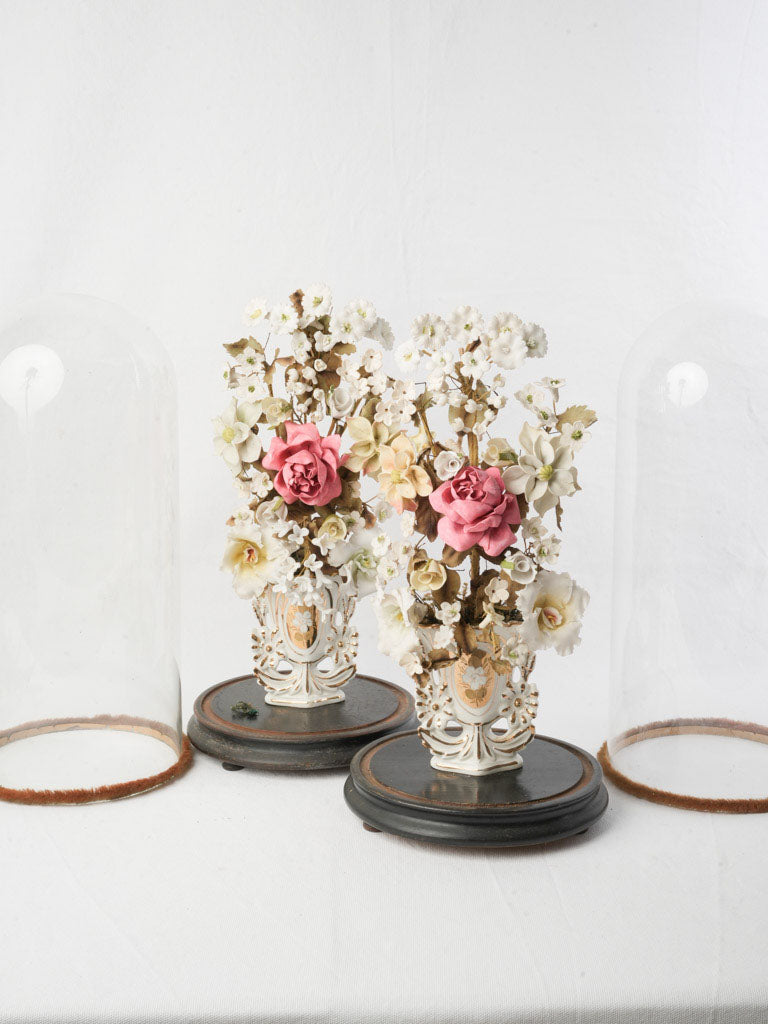 Elegant Second Empire floral keepsakes