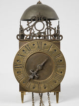 Decorative openwork European antique clock