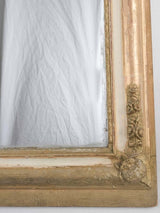 Period beige over gold mirror