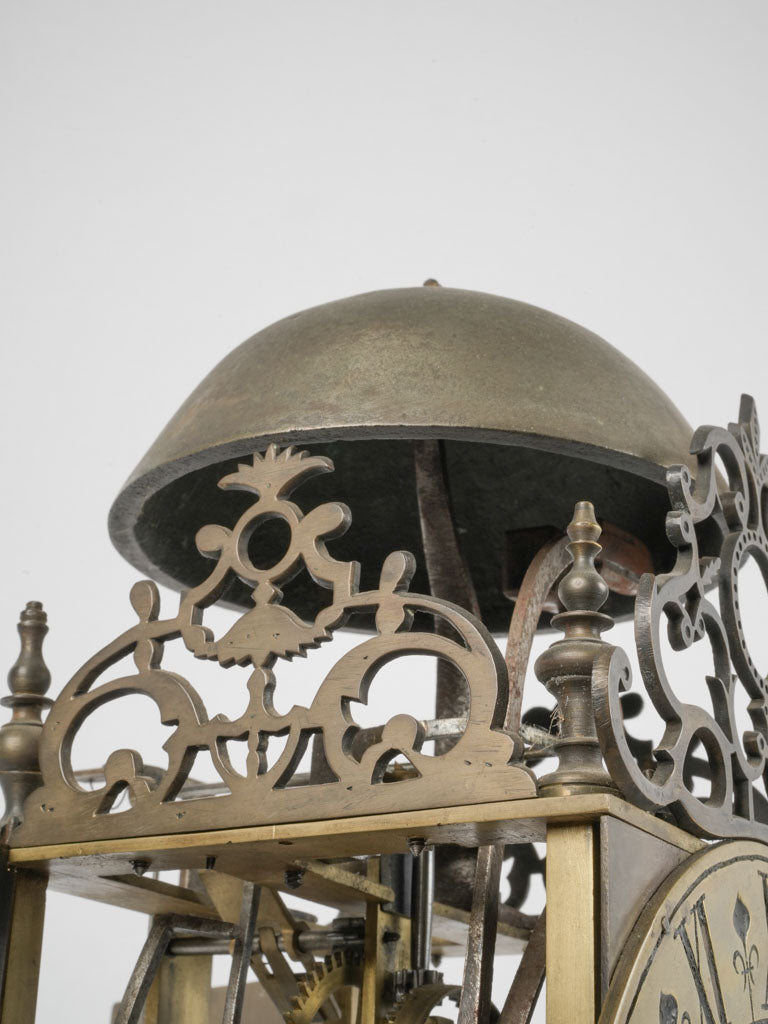 Ornate collector's capucine travel clock