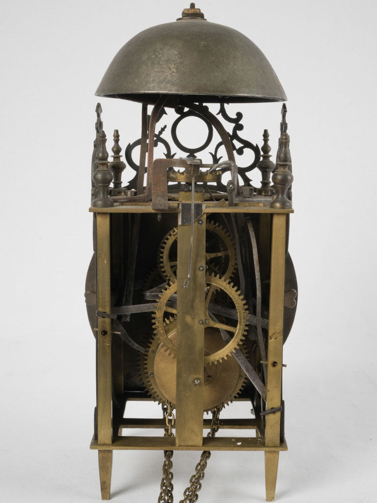 Monastic-inspired capucine clock with hood