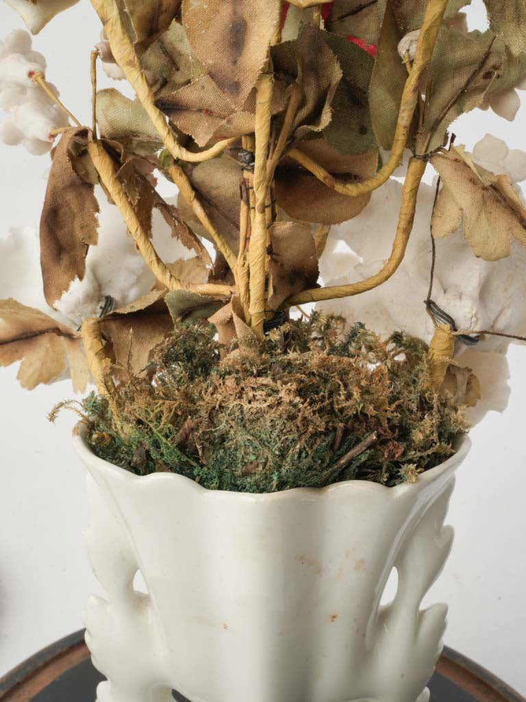 Distinctive French parlor floral pieces